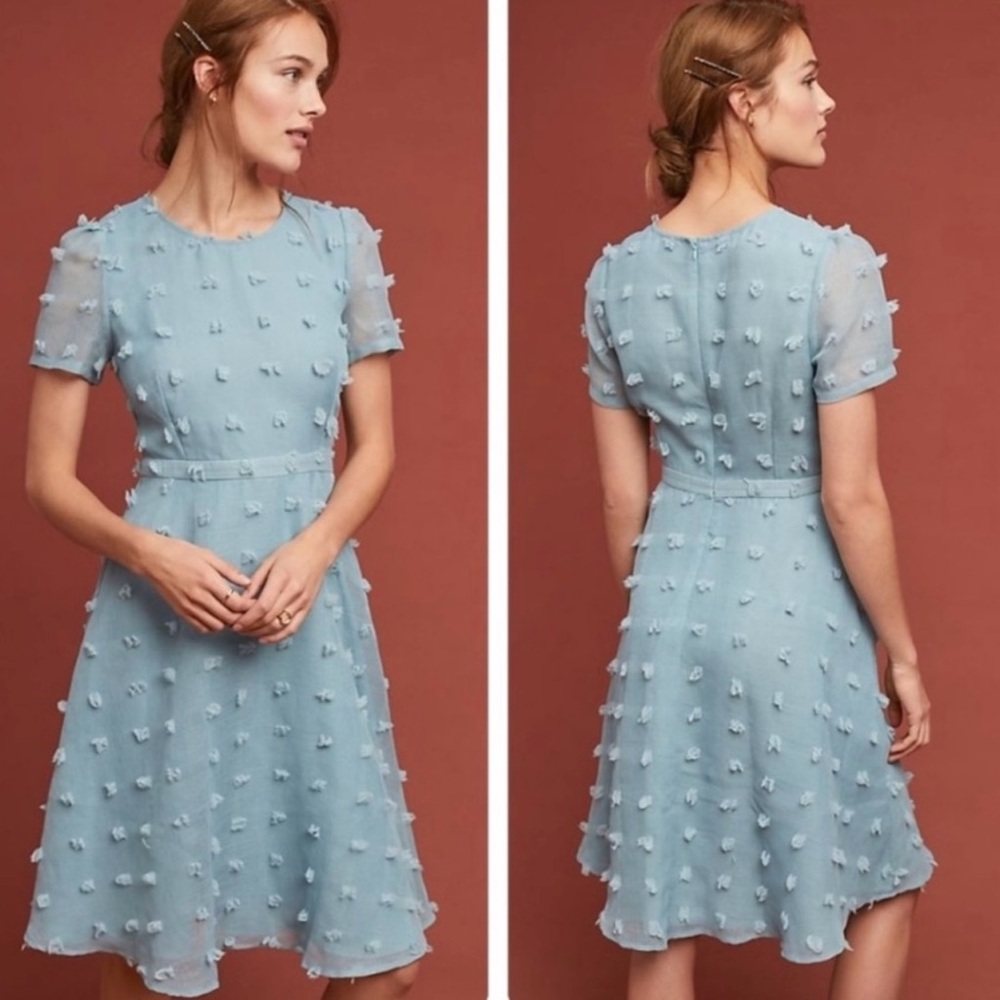 Anthro Sunday in Brooklyn Glenda Textured Dress, Size XL